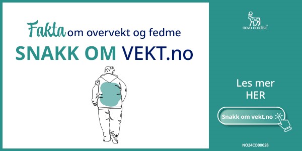 Annonse for Novo Snakk om vekt