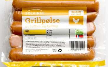 Solvinge grillpølse