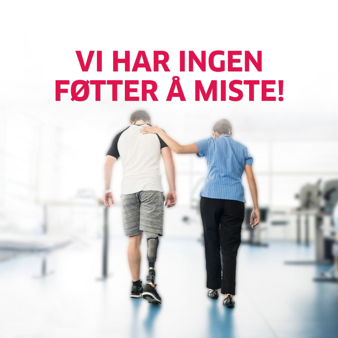 Vi har ingen føtter å miste